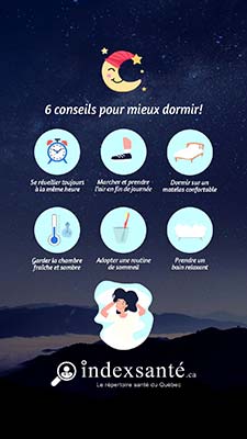 6 conseils pour mieux dormir