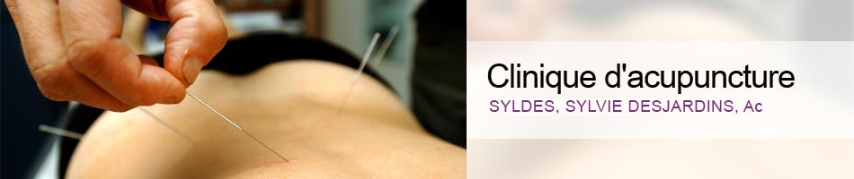 Clinique d'acupuncture Syldes, Sylvie Desjardins, Ac
