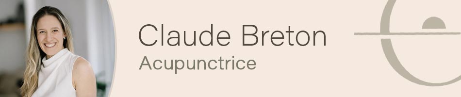 Claude Breton, acupunctrice