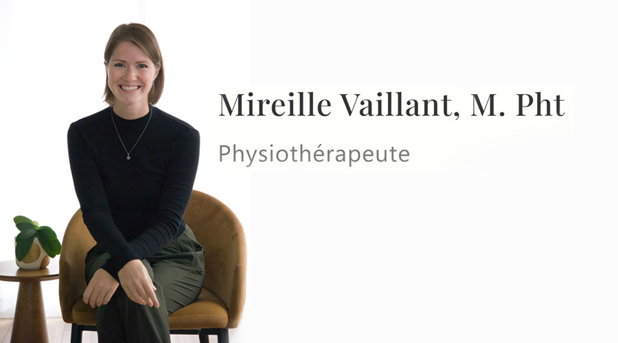 Mireille Vaillant, physiothérapeute