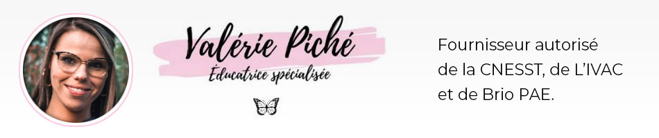 Valérie Piché, éducatrice spécialisée - Pratique privée