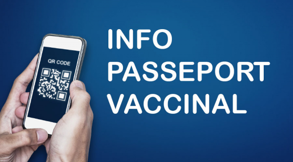Tout est prêt pour l'entrée en vigueur du passeport vaccinal 