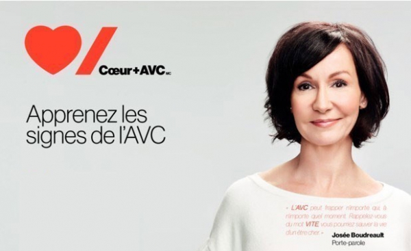 Josée Boudreault est choquée : trop peu de Québécois connaissent les signes de l'AVC